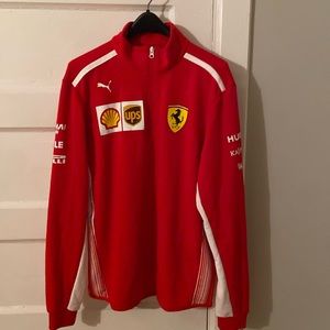 Puma Scuderia Ferrari Zip Up Sweatshirt - L